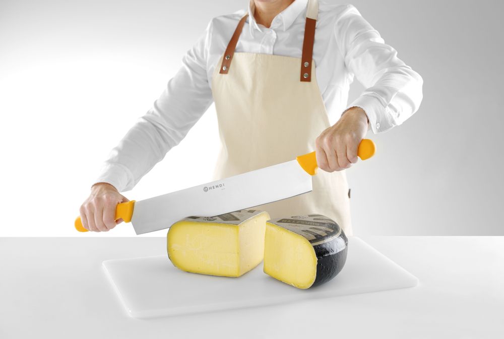 HENDI Käsemesser mit Doppelgriff – 655 mm, Orange
