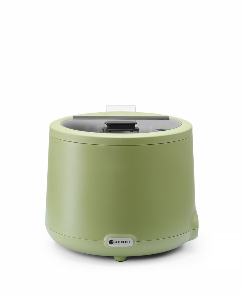 HENDI Suppenkessel UNIQ Grün – 8 L, 500 W, 35–85 °C HENDI
