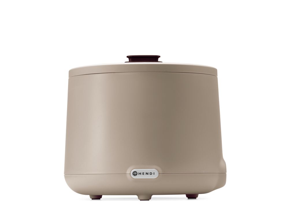 HENDI Suppenkessel UNIQ Beige – 8 L, 500 W, 35–85 °C
