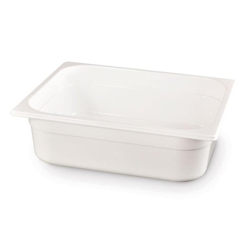 Gastronorm-Behälter 1/2, HENDI, GN 1/2, 4L, Weiß, 325x265x H 65mm HENDI