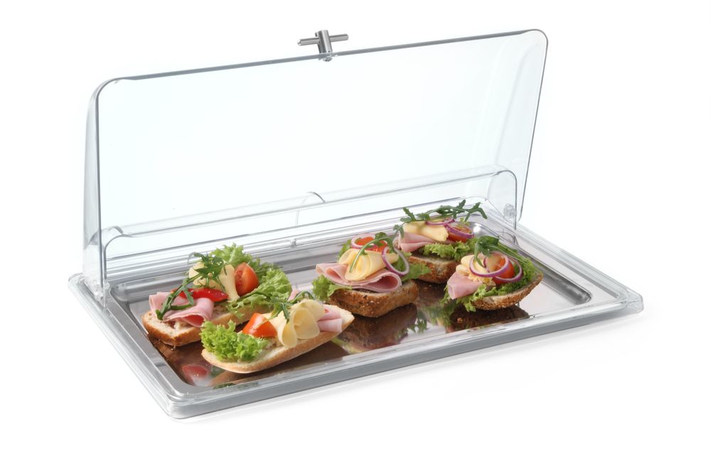 HENDI Präsentationshaube GN 1/1 – 545 × 335 × H95 mm