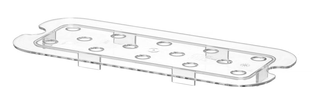 HENDI Abtropfgitter Profi Line GN 1/3 – perforiert, Polycarbonat