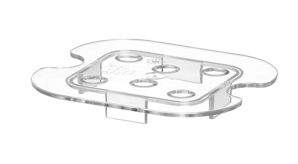 HENDI Abtropfgitter Profi Line GN 1/6 – perforiert, Polycarbonat