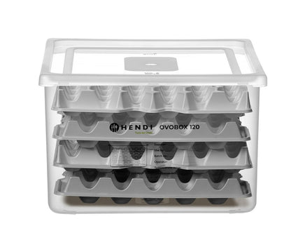 HENDI Eierbehälter OVOBOX 120 – GN 2/3, 18 L, für 120 Eier