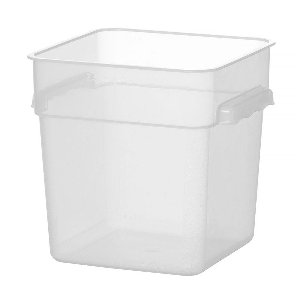 HENDI Lebensmittelbehälter mit Skala 7,6 l – Polypropylen, stapelbar