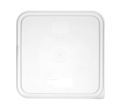 HENDI Deckel für Lebensmittelbehälter 235 × 235 mm – transparent