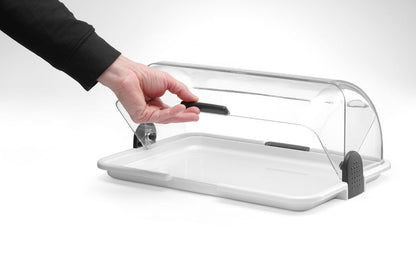 HENDI Rolltop-Display – 465 × 315 × H195 mm