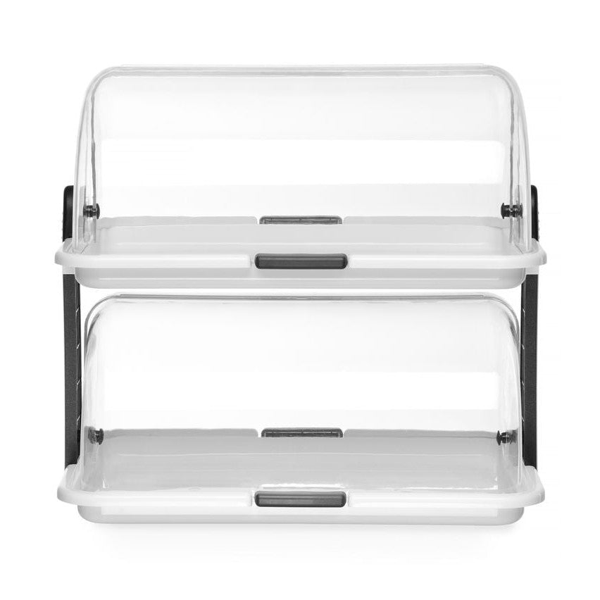 HENDI Rolltop-Display doppelt – 380 × 260 × H355 mm HENDI