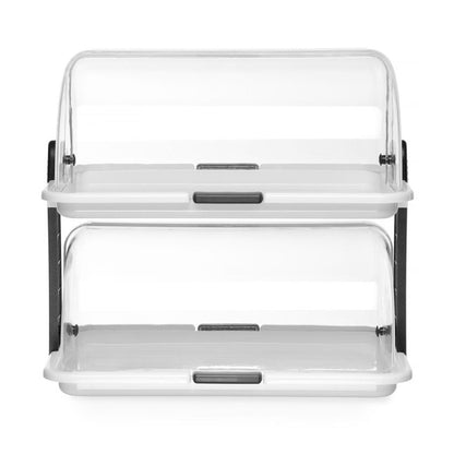 Rolltop-Display - doppelt, HENDI, 380x260x H 355mm HENDI