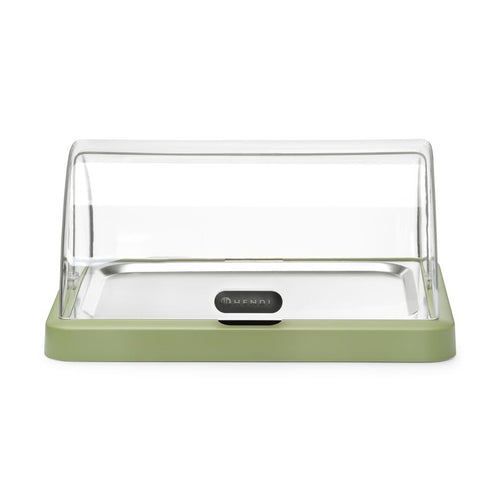 HENDI Rolltop-Kühldisplay Duo UNIQ Einzel Grün – 1 × 400 × 300 mm