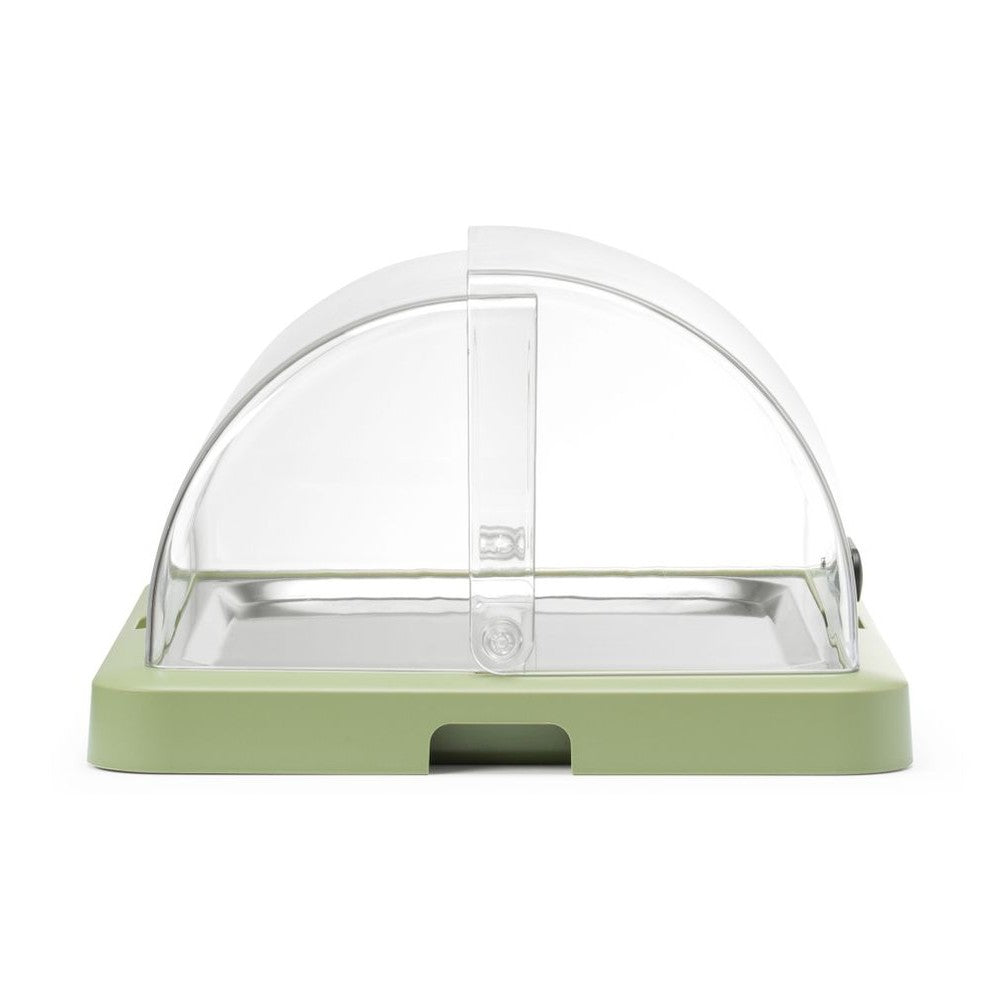 HENDI Rolltop-Kühldisplay Duo UNIQ Einzel Grün – 1 × 400 × 300 mm