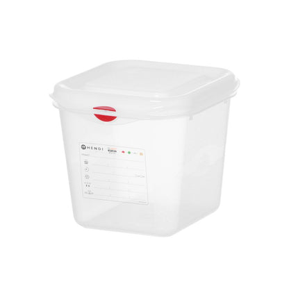 HENDI GN-Behälter 1/6 Polypropylen HACCP – 2,6 L, 150 mm hoch
