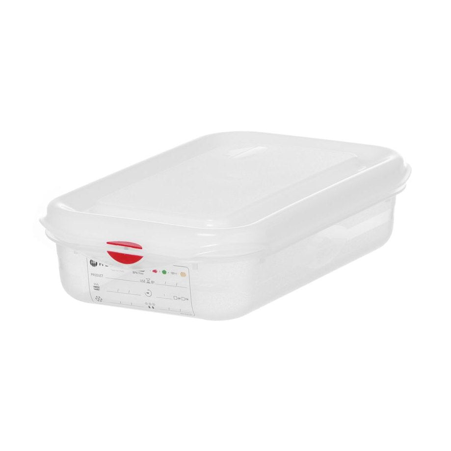 HENDI GN-Behälter 1/4 Polypropylen HACCP – 1,8 L, 65 mm hoch