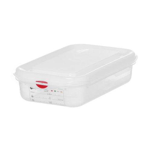 HENDI GN-Behälter 1/4 Polypropylen HACCP – 1,8 L, 65 mm hoch