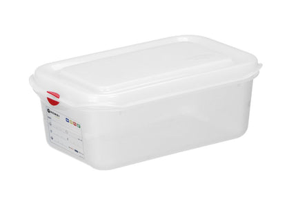 HENDI GN-Behälter 1/4 Polypropylen HACCP – 2,8 L, 100 mm hoch