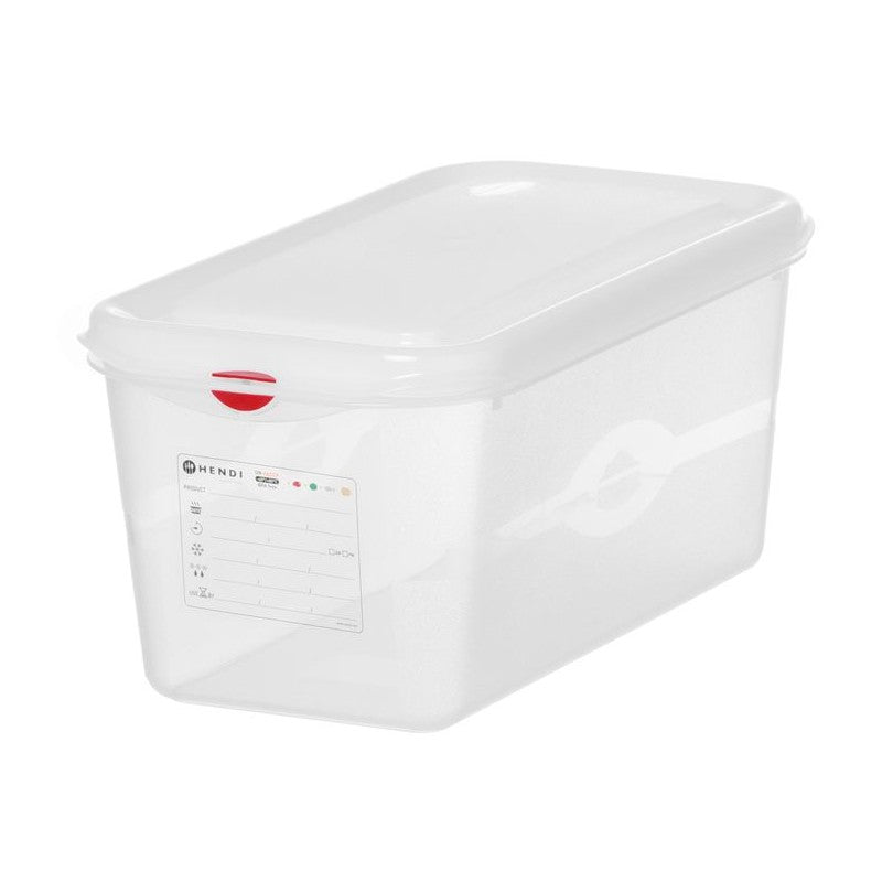 HENDI GN-Behälter 1/3 Polypropylen HACCP – 6 L, 150 mm hoch