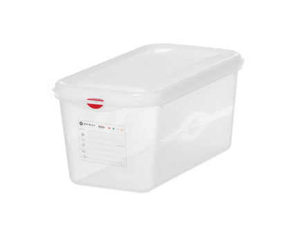 HENDI GN-Behälter 1/3 Polypropylen HACCP – 6 L, 150 mm hoch