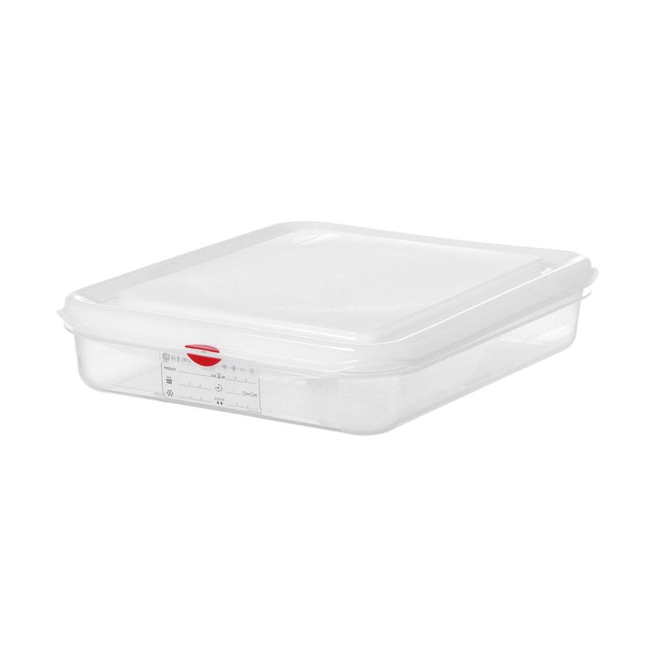 HENDI GN-Behälter 1/2 Polypropylen HACCP – 4 L, 65 mm hoch