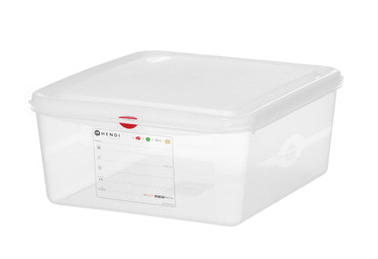 HENDI GN-Behälter 2/3 Polypropylen HACCP – 13,5 L, 150 mm hoch