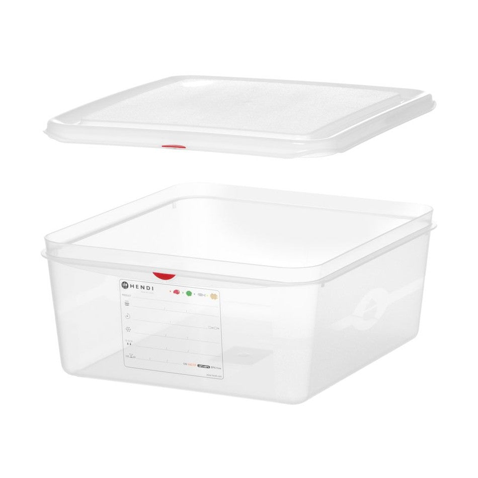 HENDI GN-Behälter 2/3 Polypropylen HACCP – 13,5 L, 150 mm hoch