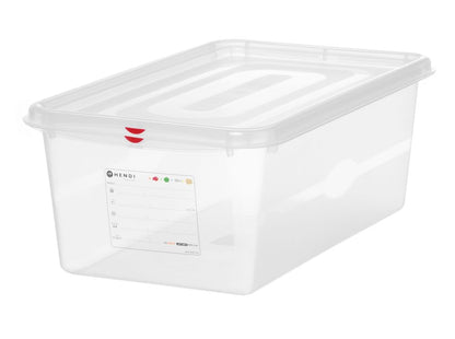 HENDI GN-Behälter 1/1 Polypropylen HACCP – 28 L, 200 mm hoch