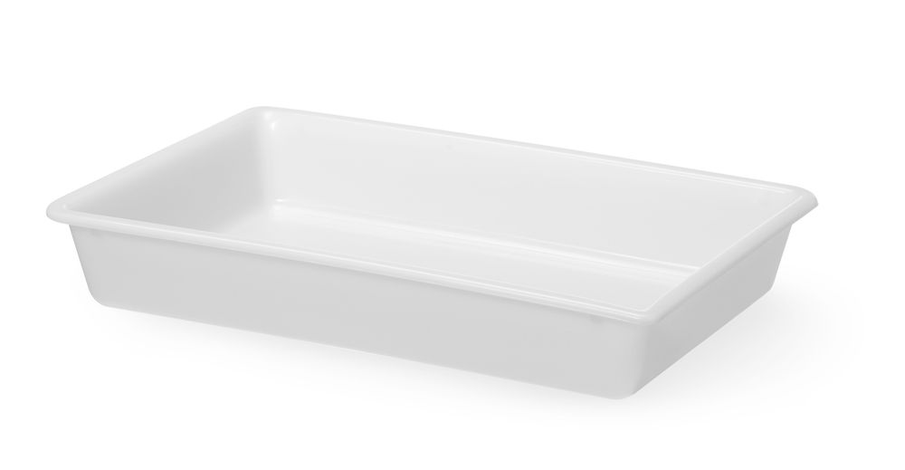 HENDI Vorbereitungsschale 8 l weiss – Polyethylen, stapelbar