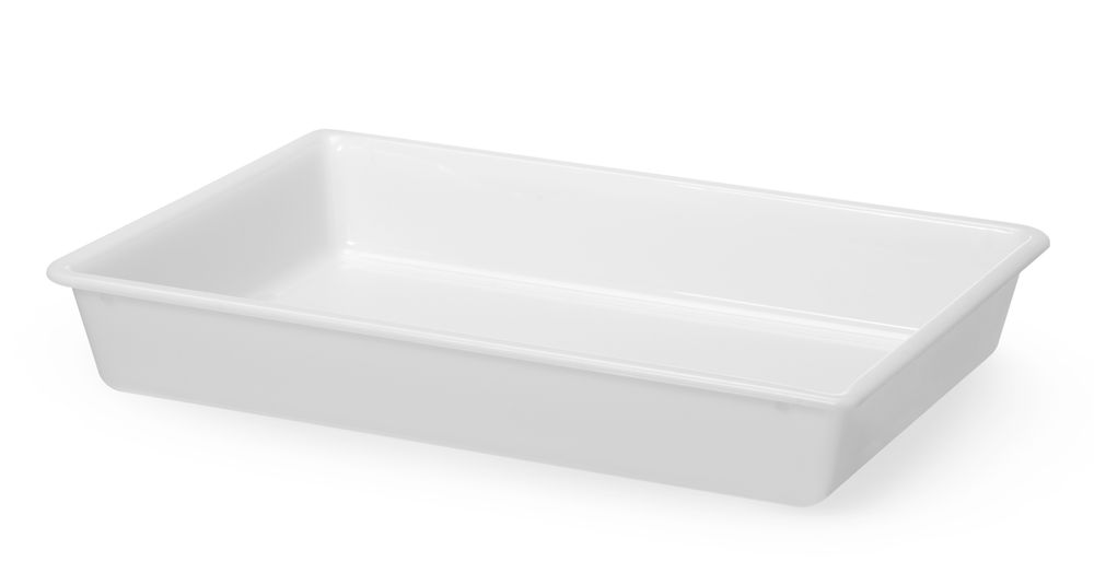 HENDI Vorbereitungsschale 12 l weiss – Polyethylen, stapelbar