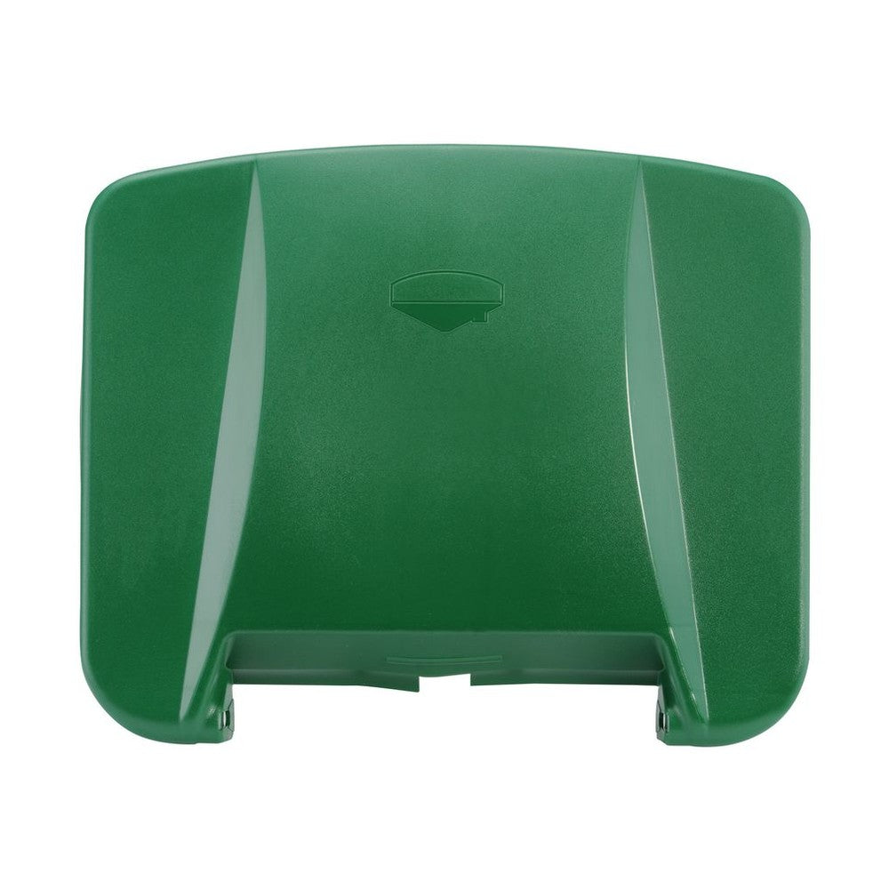 HENDI Deckel für Abfallbehälter Grün – 505 × 415 mm, PE