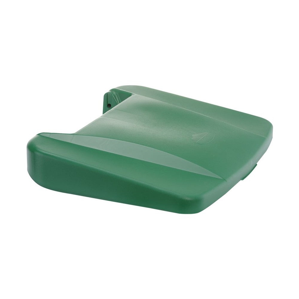 HENDI Deckel für Abfallbehälter Grün – 505 × 415 mm, PE