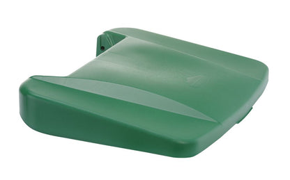 HENDI Deckel für Abfallbehälter Grün – 505 × 415 mm, PE