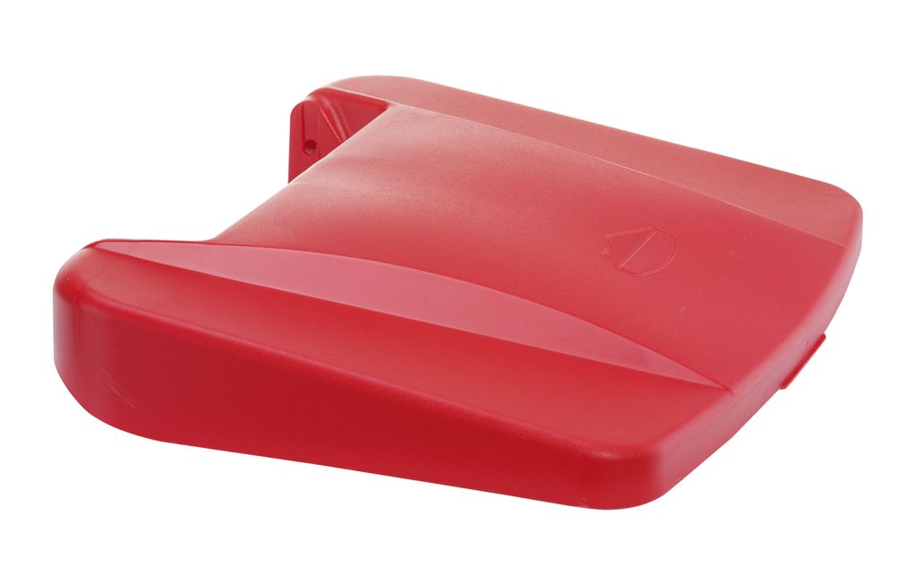 HENDI Deckel für Abfallbehälter Rot – 505 × 415 mm, PE