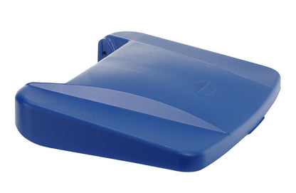 HENDI Deckel für Abfallbehälter Blau – 505 × 415 mm, PE