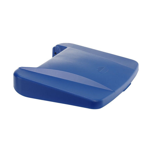 HENDI Deckel für Abfallbehälter Blau – 505 × 415 mm, PE