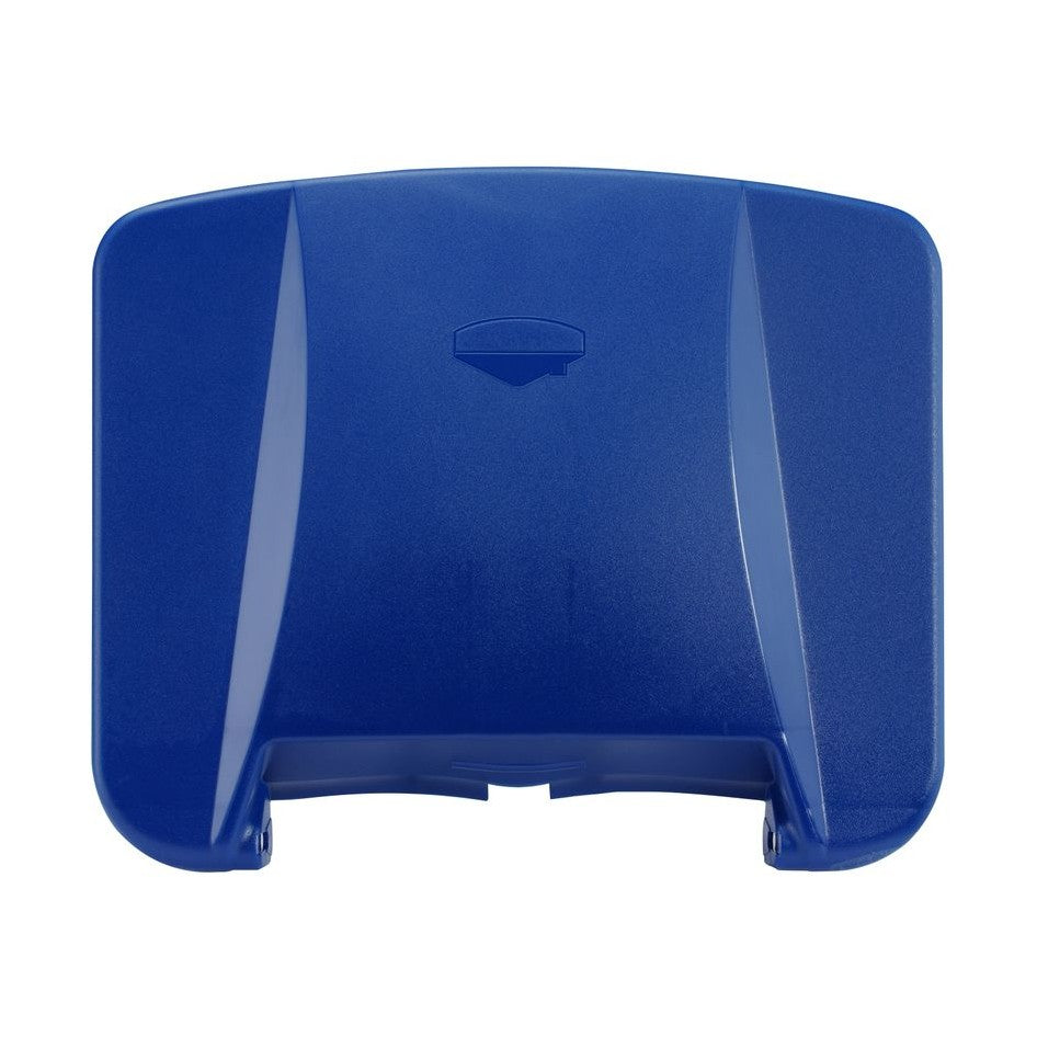 HENDI Deckel für Abfallbehälter Blau – 505 × 415 mm, PE