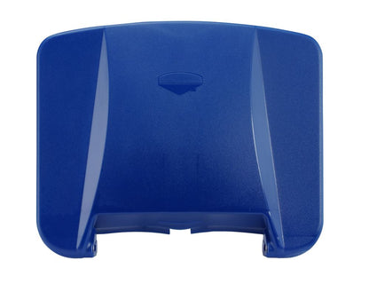 HENDI Deckel für Abfallbehälter Blau – 505 × 415 mm, PE