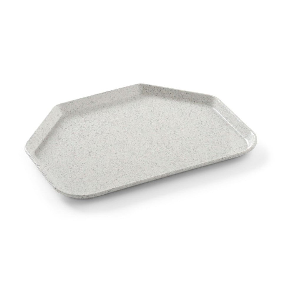 AmerBox Tablett trapezförmig 455 × 355 mm – Glasfaser, Granit