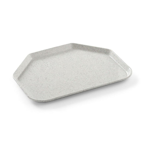AmerBox Tablett trapezförmig 455 × 355 mm – Glasfaser, Granit