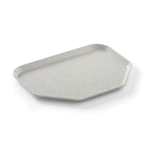 AmerBox Tablett trapezförmig 455 × 355 mm – Glasfaser, Granit
