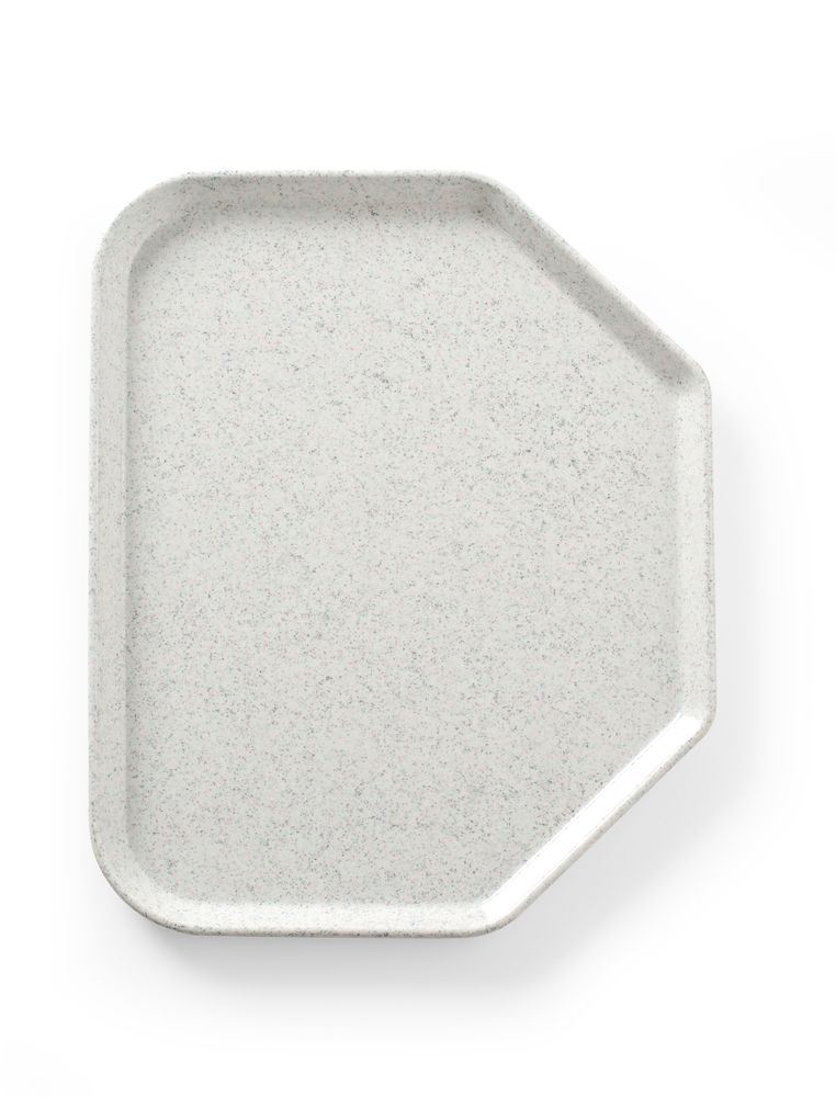 AmerBox Tablett trapezförmig 455 × 355 mm – Glasfaser, Granit