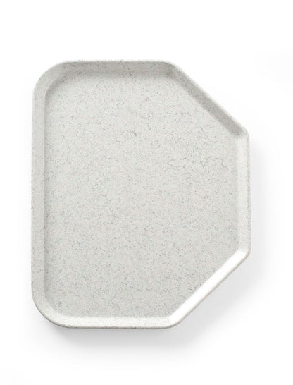 AmerBox Tablett trapezförmig 455 × 355 mm – Glasfaser, Granit
