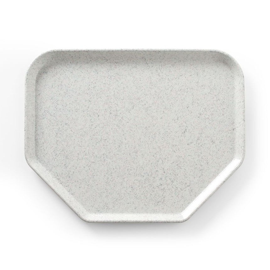 AmerBox Tablett trapezförmig 455 × 355 mm – Glasfaser, Granit