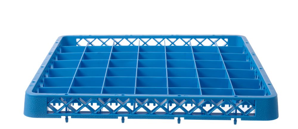 HENDI Aufsatz für Geschirrspülkorb – 49 Fächer à 62 × 62 mm HENDI