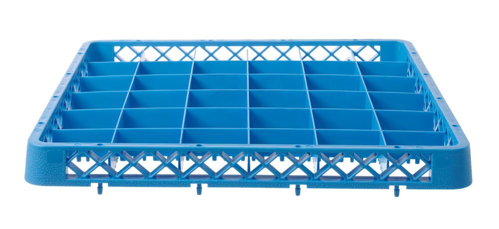 HENDI Aufsatz für Geschirrspülkorb – 36 Fächer, 500 × 500 mm HENDI