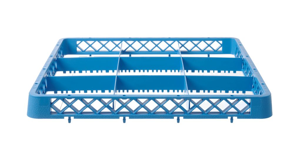 HENDI Aufsatz für Geschirrspülkorb – 9 Fächer à 150 × 150 mm HENDI