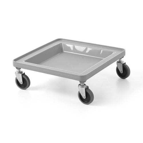 AmerBox Fahrgestell für Universal-Regale 500 × 500 mm – Hellgrau