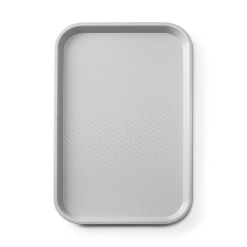 AmerBox Fast-Food-Tablett GN 1/1 – Polypropylen, Hellgrau
