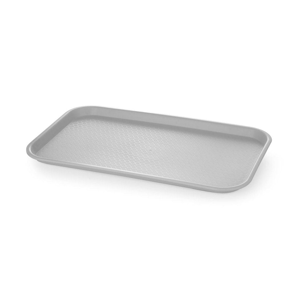 AmerBox Fast-Food-Tablett GN 1/1 – Polypropylen, Hellgrau