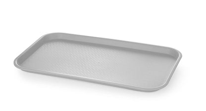 AmerBox Fast-Food-Tablett GN 1/1 – Polypropylen, Hellgrau