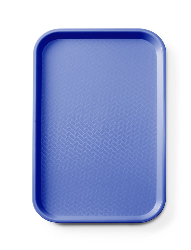 AmerBox Fast-Food-Tablett GN 1/1 – Polypropylen, Blau
