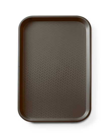 AmerBox Fast-Food-Tablett GN 1/1 – Polypropylen, Braun